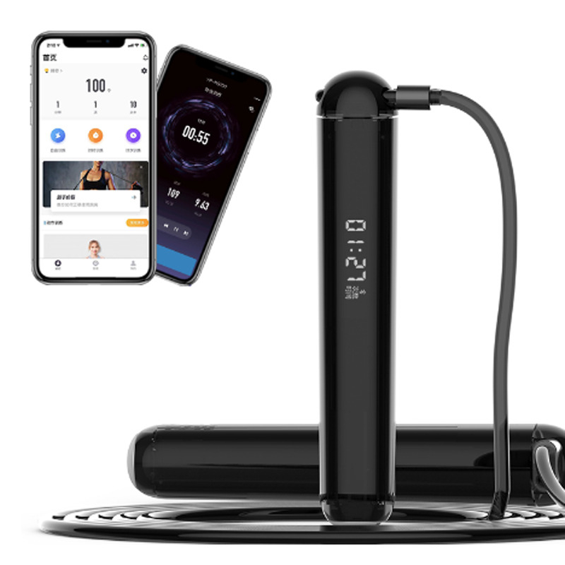 Smart Jump Rope With APP Logo Custom Digital Jump Rope Fitness Speed ​​Calorie Counting