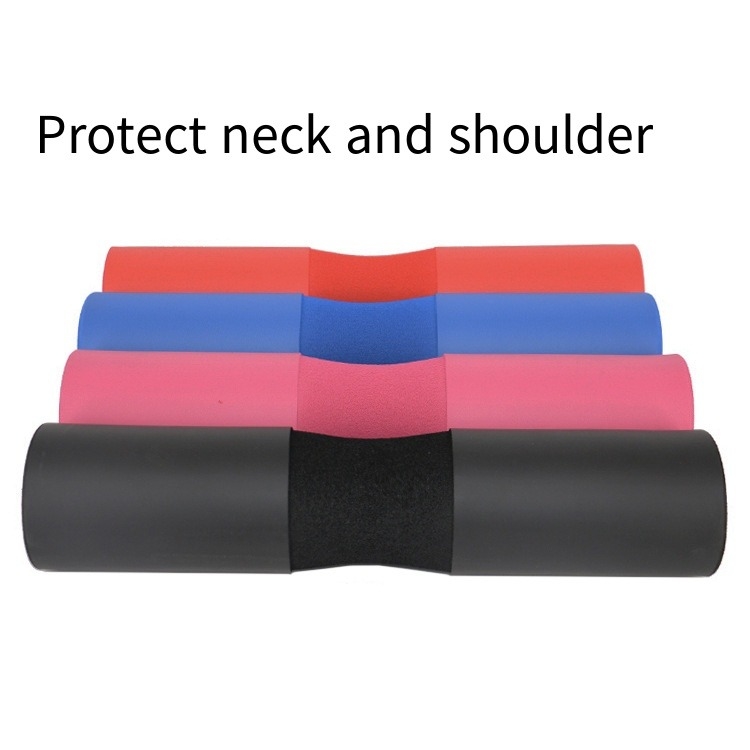 Custom foam Barbell pad for squats lunges and hip thrusts foam sponge provides neck and shoulder support