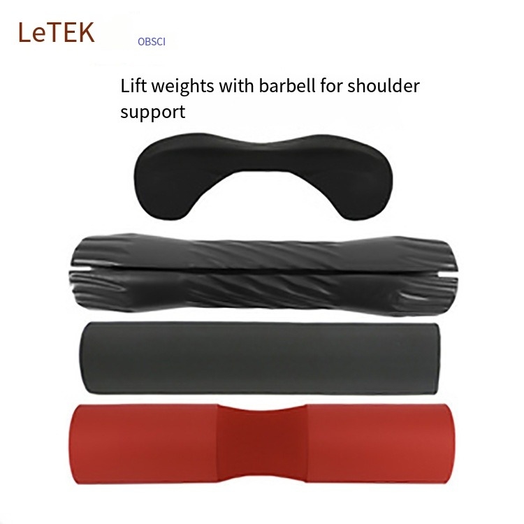 Custom foam Barbell pad for squats lunges and hip thrusts foam sponge provides neck and shoulder support