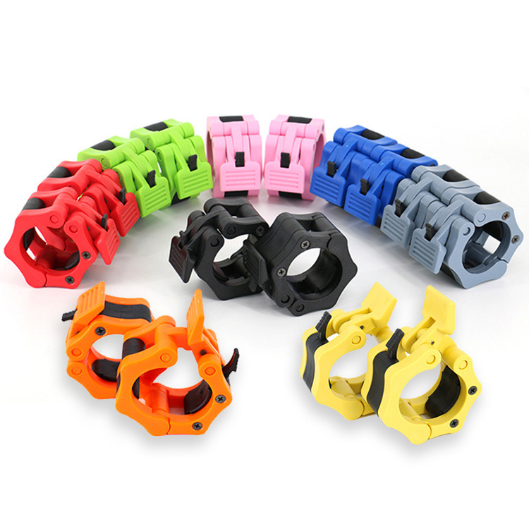 Non Slip TPE Barbell Collars Urich EG0004-9 Customizable ABS Protector for Bodybuilding Fitness