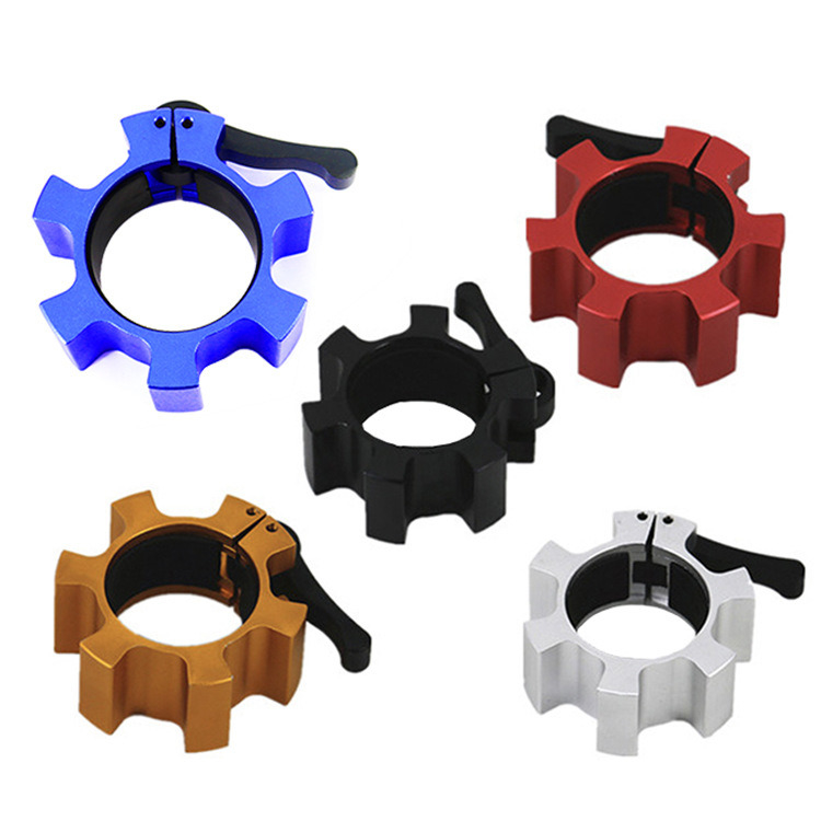 Nylon Barbell Collars TPE Protector EG0004-9 Unisex Bodybuilding Fitness Accepts OEM Customization