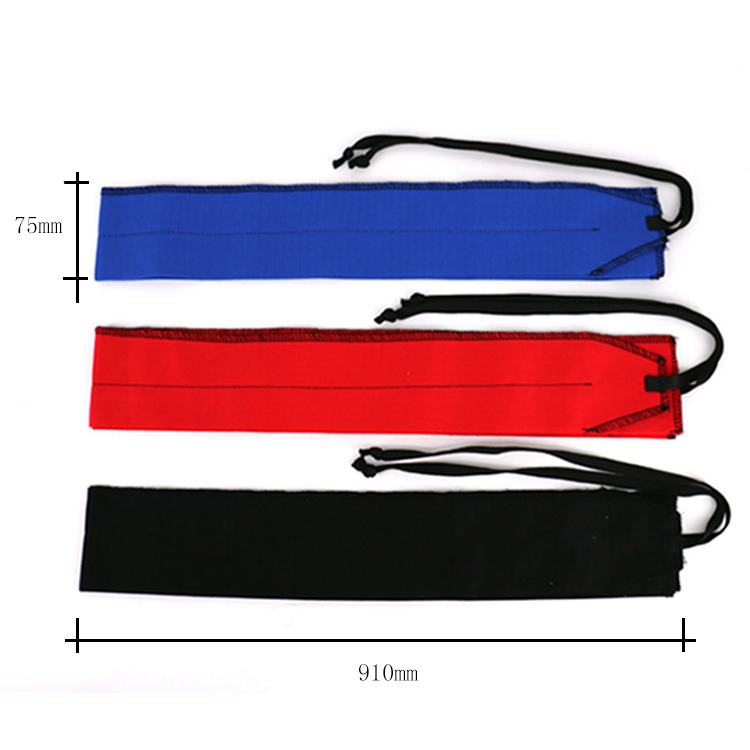 Customized Logo 100% Cotton Universal Wrist Knee Pads Comfortable Design to Avoid Injuries
