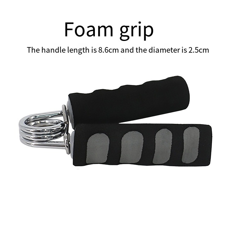 Foam Strength Training Hand Grips for Muscle Building Custom Logo Design Lightweight and Adjustable