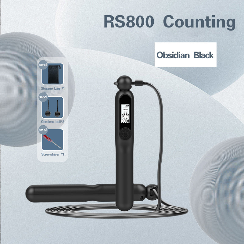 Replaceable Rope Burning Fat Sports Professional Smart Electronic Counting Jump Rope Non-Bluetooth