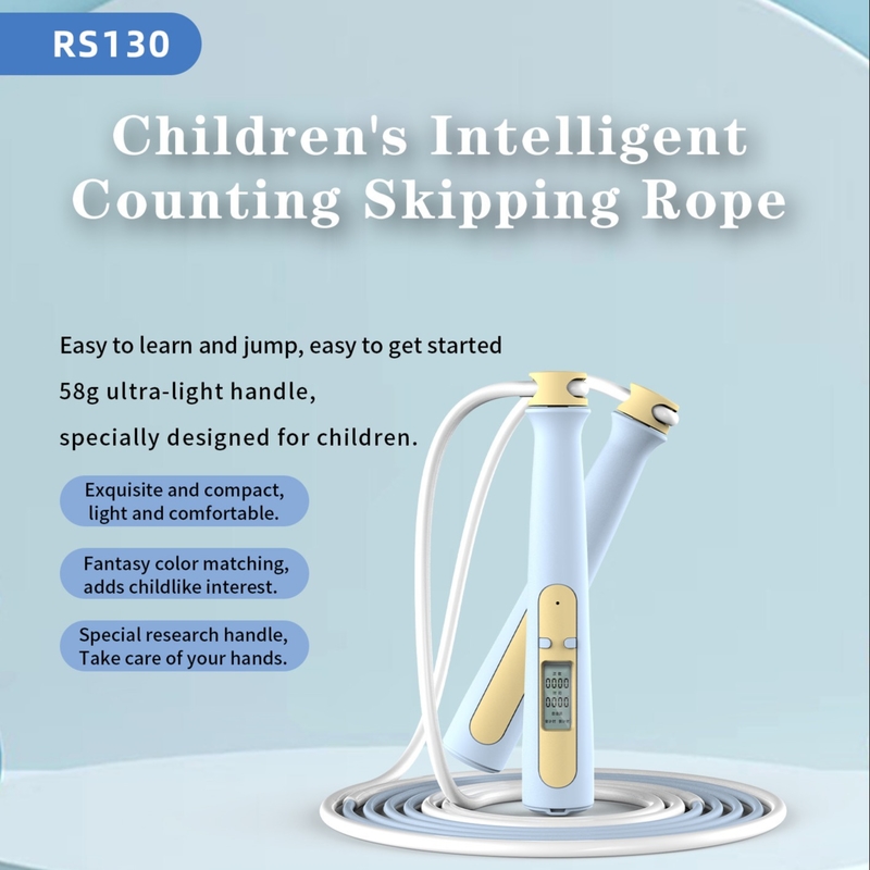 Electronic Counting Jump Rope Adjustable Long Rope Beginner Girls Fat Reduction Cordless Ball