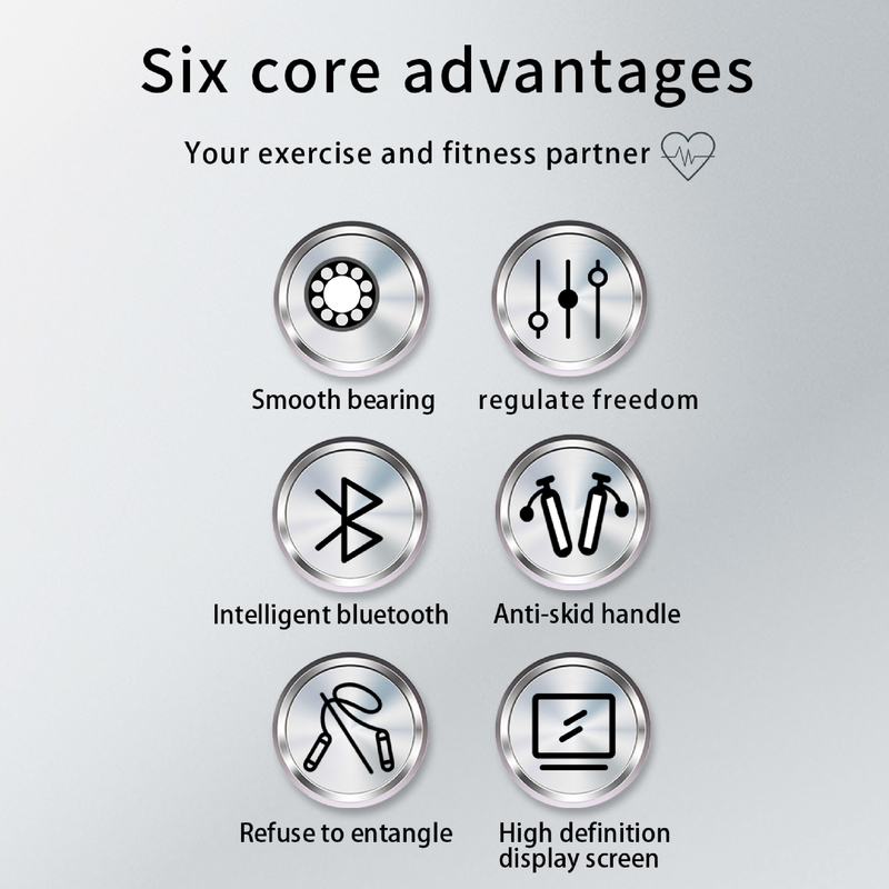 Smart Bluetooth APP Counting Jumping Rope Household Accurate Counting Training Burning Fat to Lose Weight