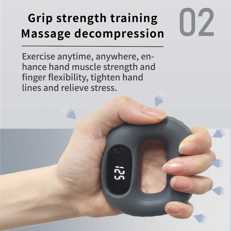 Silicone Grip Force Ring Finger Rehabilitation Training Hand Tire Grip Force Apparatus Men And Women Forearm Fitness