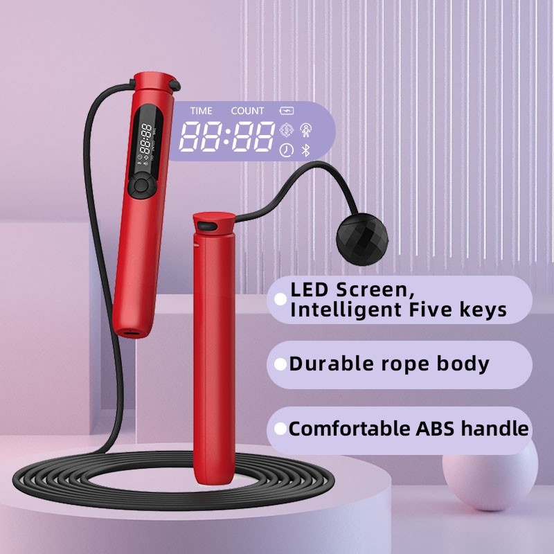 New Bluetooth Connection For Skipping Rope To Lose Weight Can Be Counted And Recharged.
