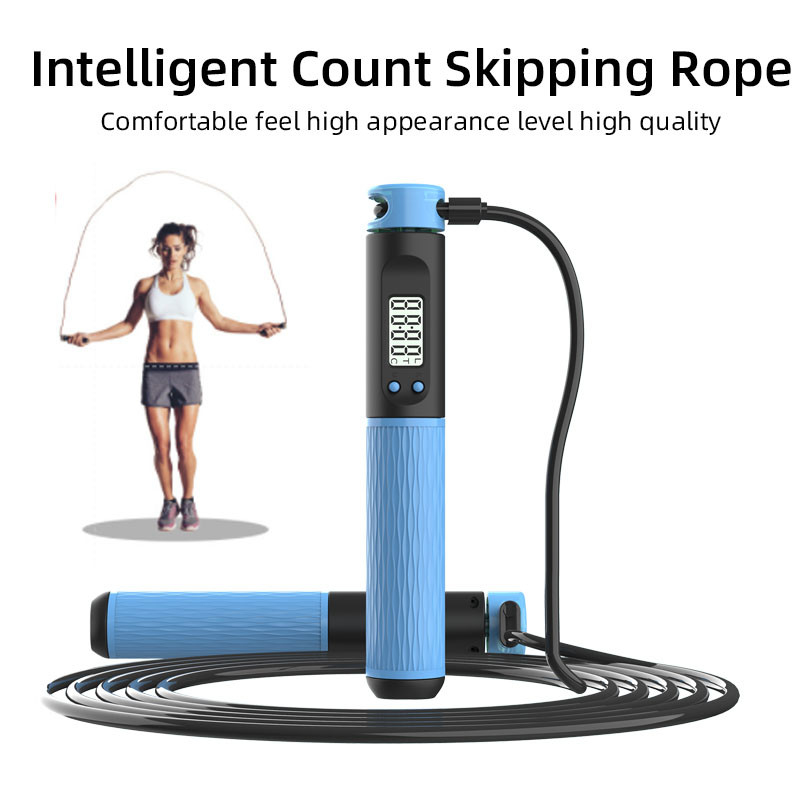 Jumping Rope For Weight Loss, Sweating, Burning Fat, Exercise And Fitness For Adults.